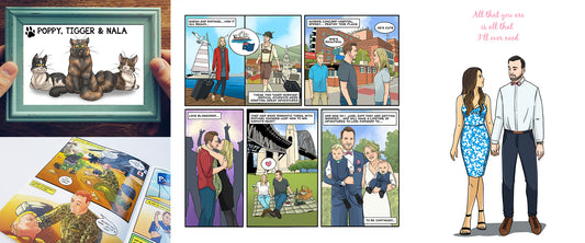 Custom Comic Book Lover Gifts