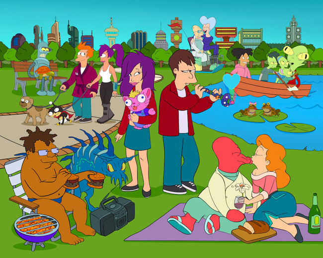 The Ultimate Cartoon Showdown: The Simpsons vs Family Guy vs American Dad vs Futurama