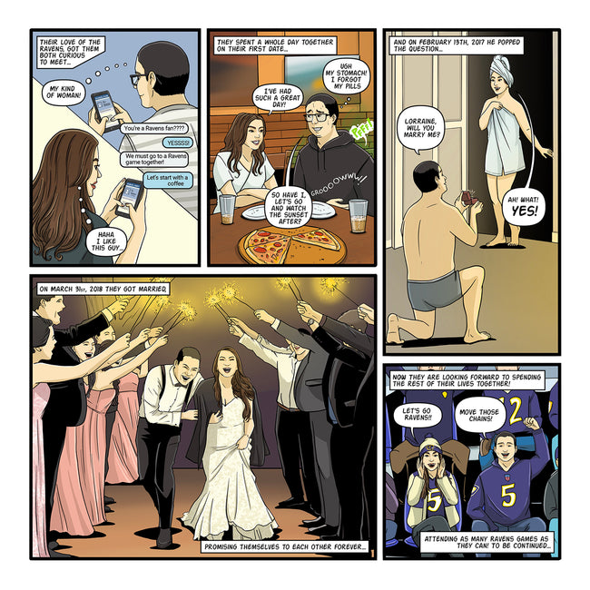Custom Comic Strip Love Story: A Unique Way to Celebrate Your Relationship