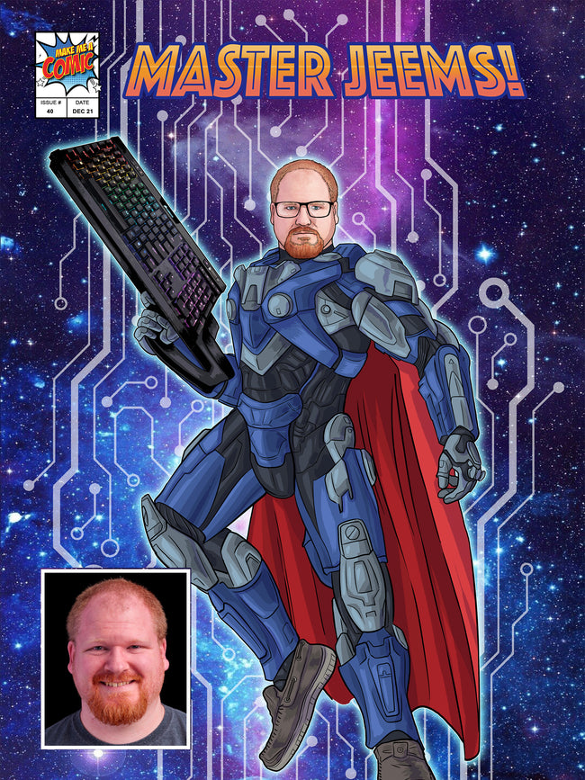 Turn Him Into a Superhero: The Ultimate Custom Comic Cover Gift