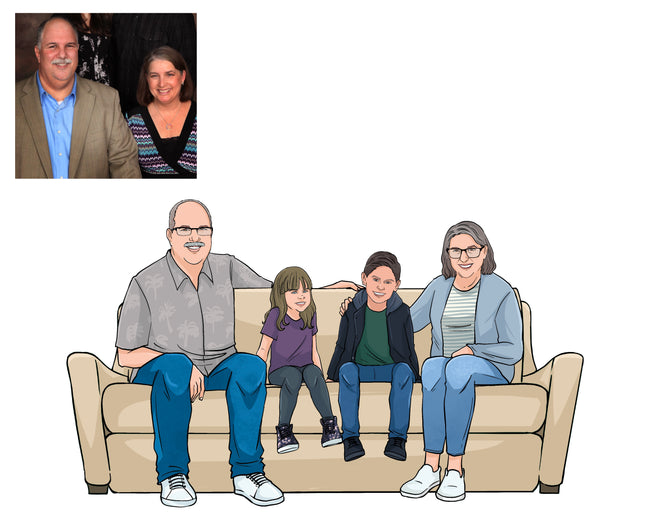 Why Custom Family Portraits Make the Most Meaningful Gift You’ll Ever Give