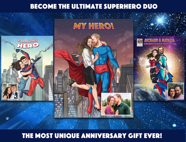 Turn Him Into a Superhero: The Ultimate Custom Comic Cover Gift