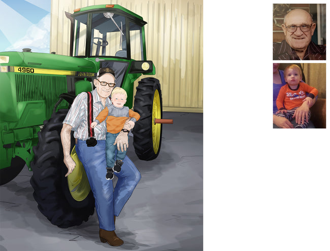 Why Custom Family Portraits Make the Most Meaningful Gift You’ll Ever Give