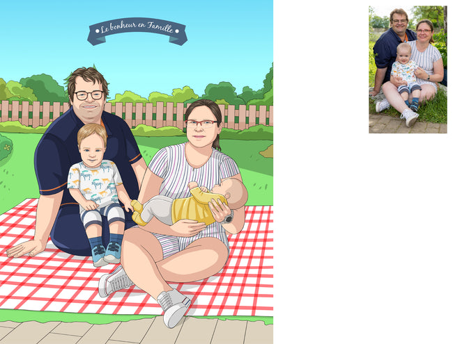 Why Custom Family Portraits Make the Most Meaningful Gift You’ll Ever Give
