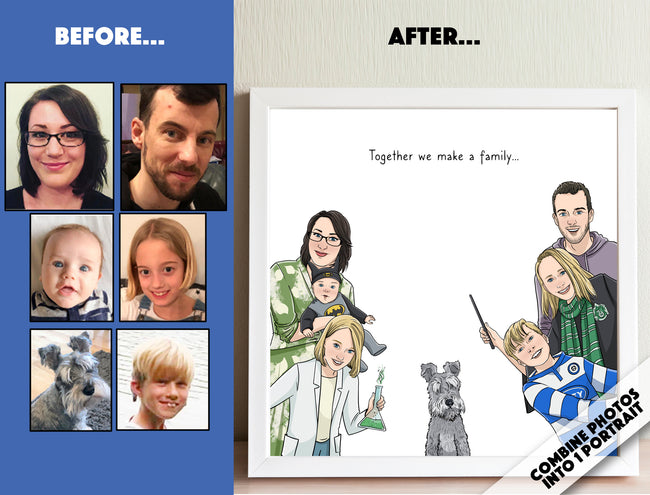Why Custom Family Portraits Make the Most Meaningful Gift You’ll Ever Give
