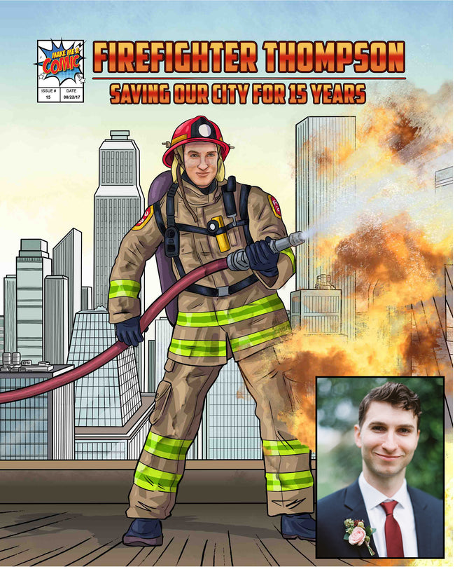Turn Him Into a Superhero: The Ultimate Custom Comic Cover Gift