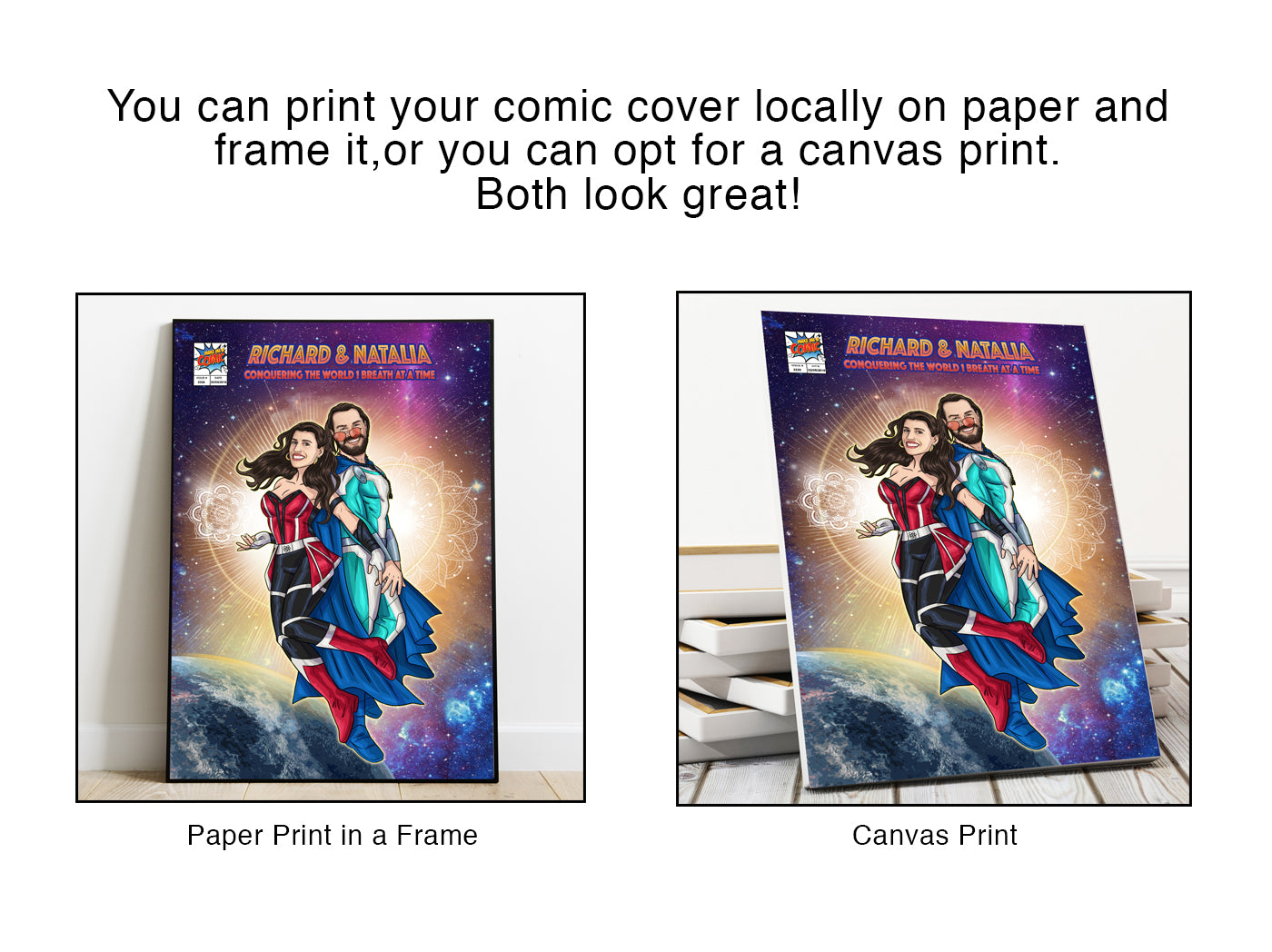 Custom Comic Covers - Make Me A Comic Ltd
