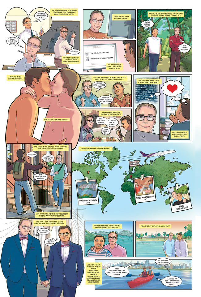 How to Capture Your Love Story in a Custom Comic