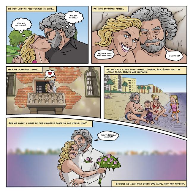 Custom Comic Strip Love Story: A Unique Way to Celebrate Your Relationship