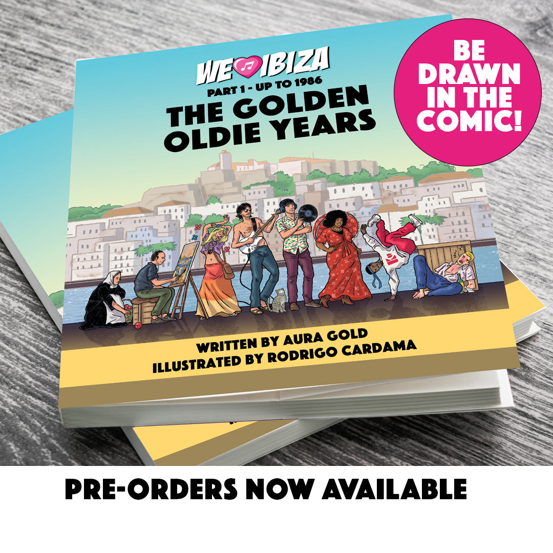 Feature in the "We Love Ibiza " comic. Part 1 - Make Me A Comic Ltd