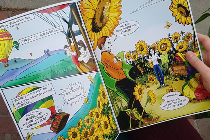 Personalized Anniversary Comic Book