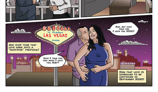 Custom Comic Strip Love Story: Turn Your Relationship into a Comic.