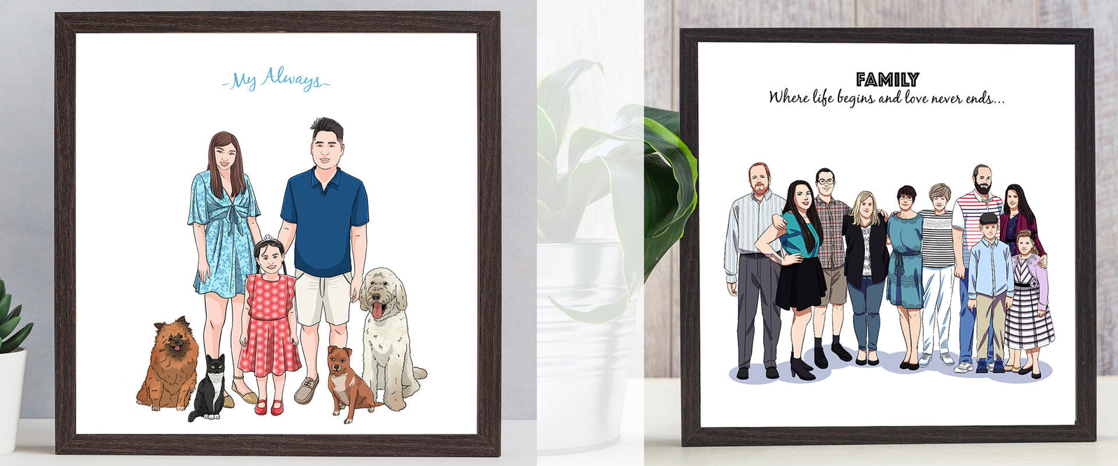 Why Custom Family Portraits Make the Most Meaningful Gift You’ll Ever Give