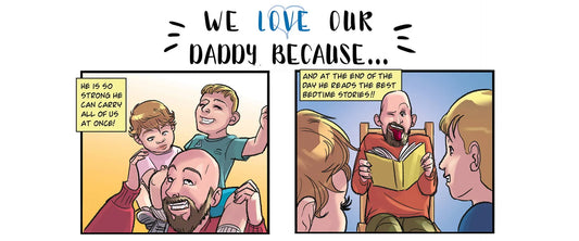 Custom Fathers Day Comic