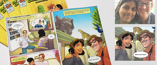 Personalized Comic Book for Boyfriend