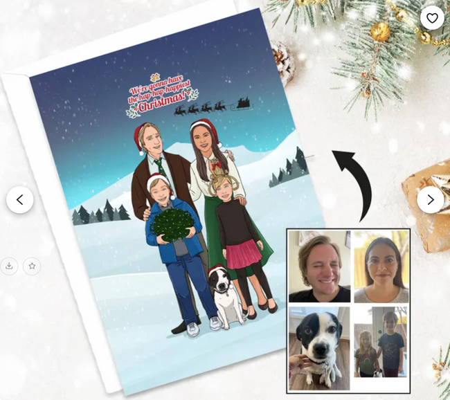  The Magic of Custom Christmas Cards: Turn Your Family Into Festive Art 
