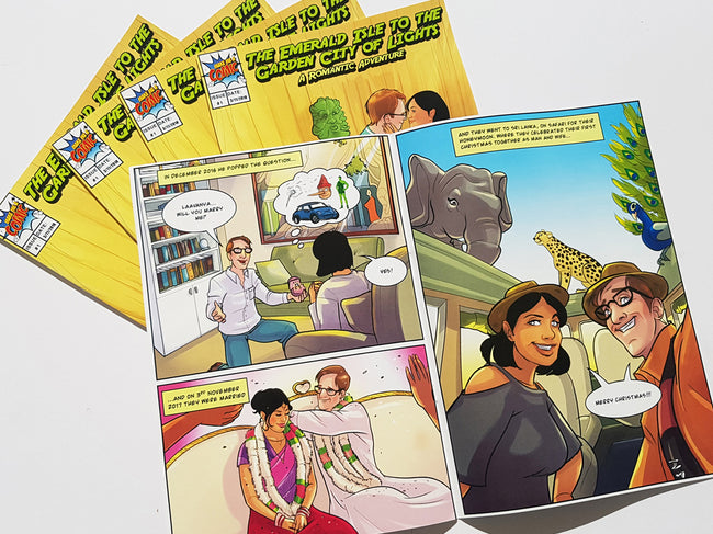  Personalized Comic Book for Boyfriend or Husband 