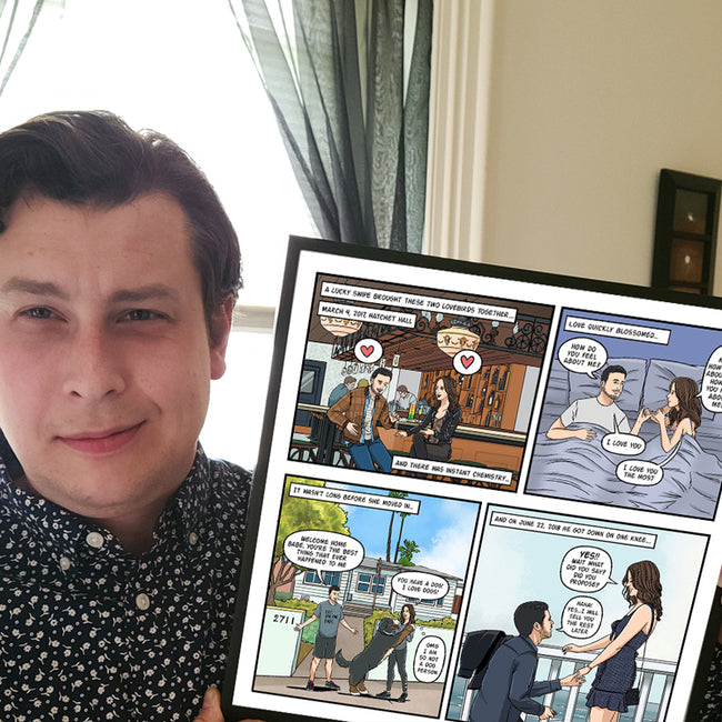  Birthday Gift for Boyfriend: Make Him the Star of His Own Comic 