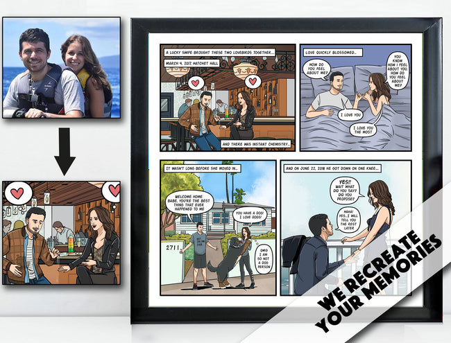  Transforming Real-Life Stories into Comic Art: A Unique Way to Preserve Your Memories 