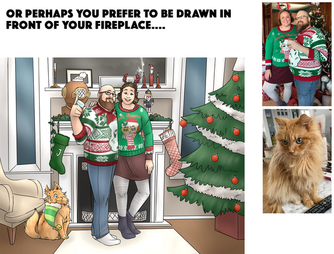  The Magic of Custom Christmas Cards: Turn Your Family Into Festive Art 