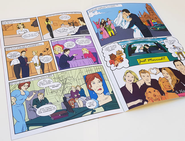  Custom Comic Book Gift for Couples | Anniversaries and Romantic Occasions 