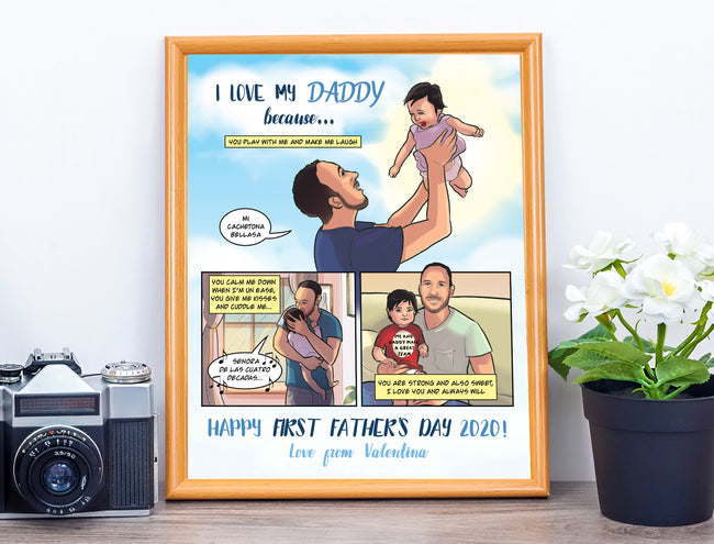  Personalized Father's Day Comic Gifts 