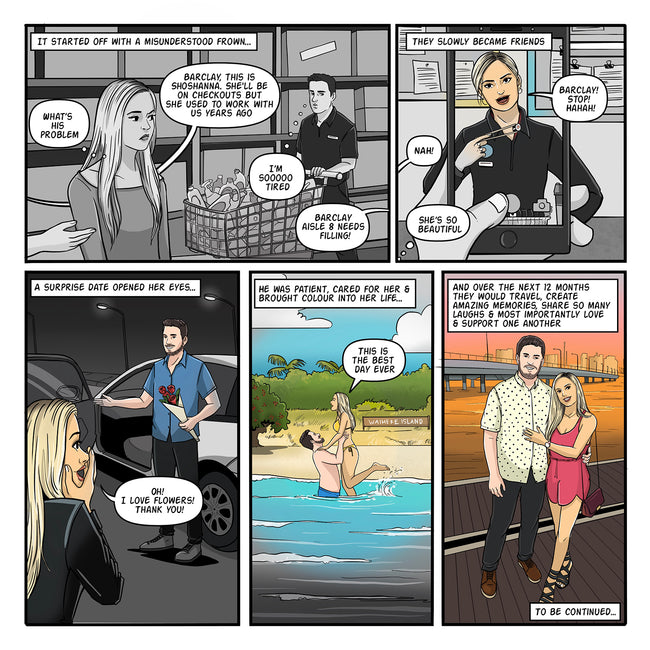  Custom Couple Comics (A Unique Gift For Your Partner) 