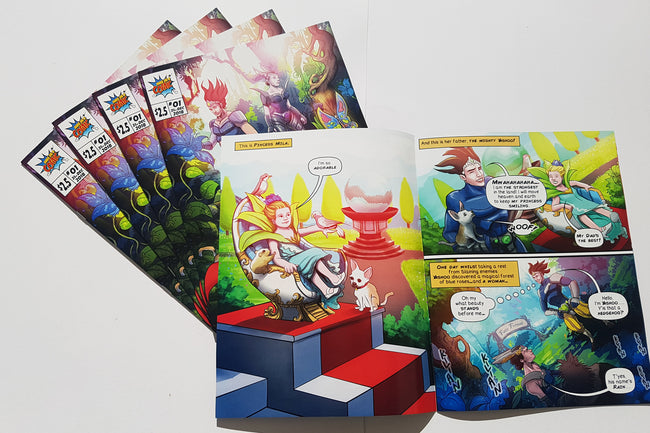  personalized comic book for boyfriend 