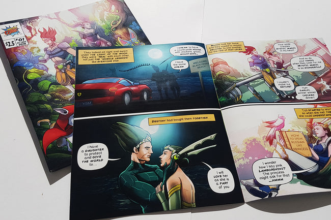  Custom Comic Book Gift for Couples | Anniversaries and Romantic Occasions 