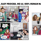 Custom Comic Strip - Turn Your Love Story Or Favorite Memories Into A Comic - Make Me A Comic Ltd