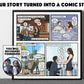 Custom Comic Strip – Professionally Created, Just for You
