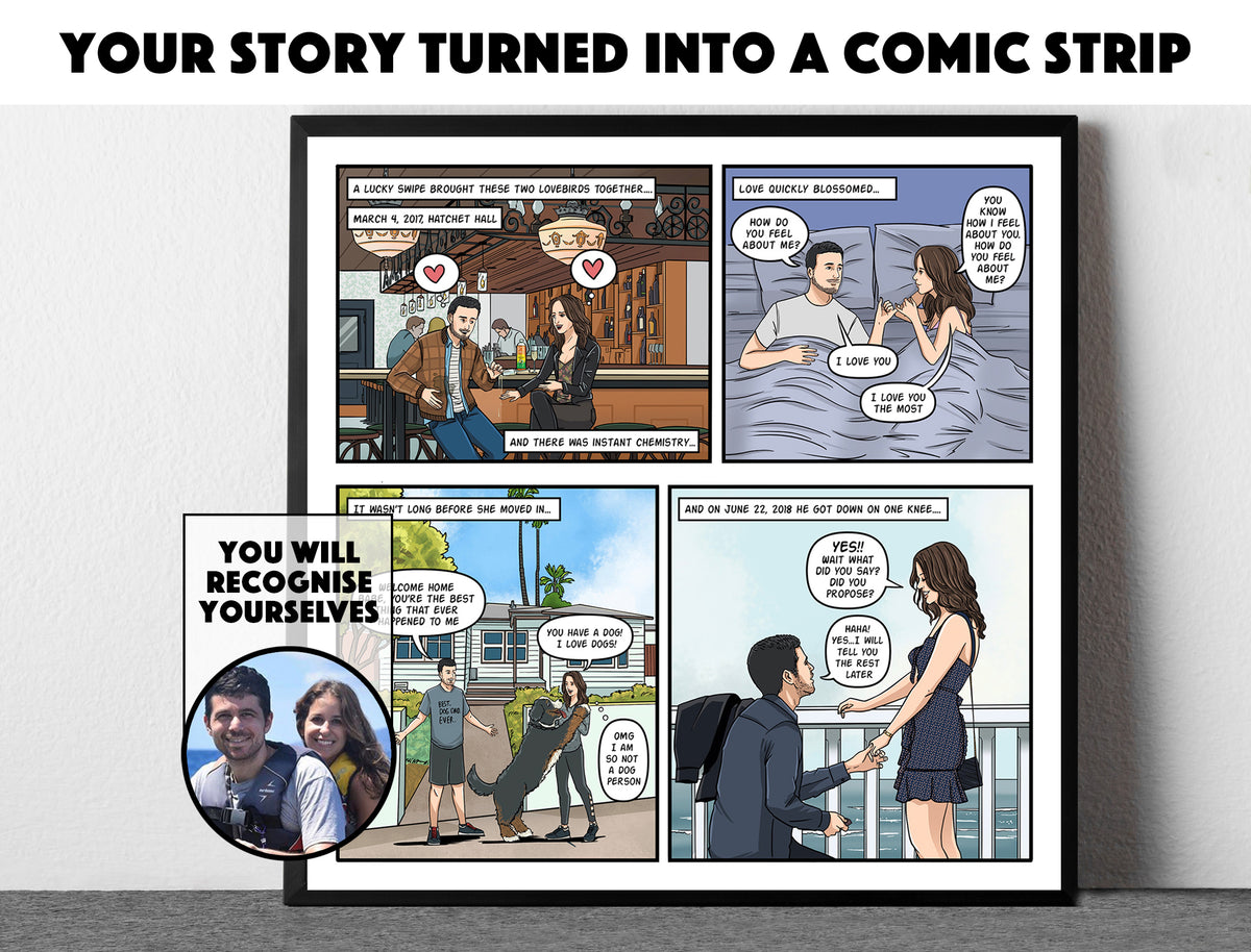 Custom Comic Strip – Professionally Created, Just for You