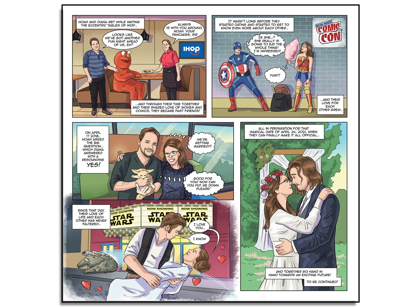 Custom Comic Strips - Make Me A Comic Ltd