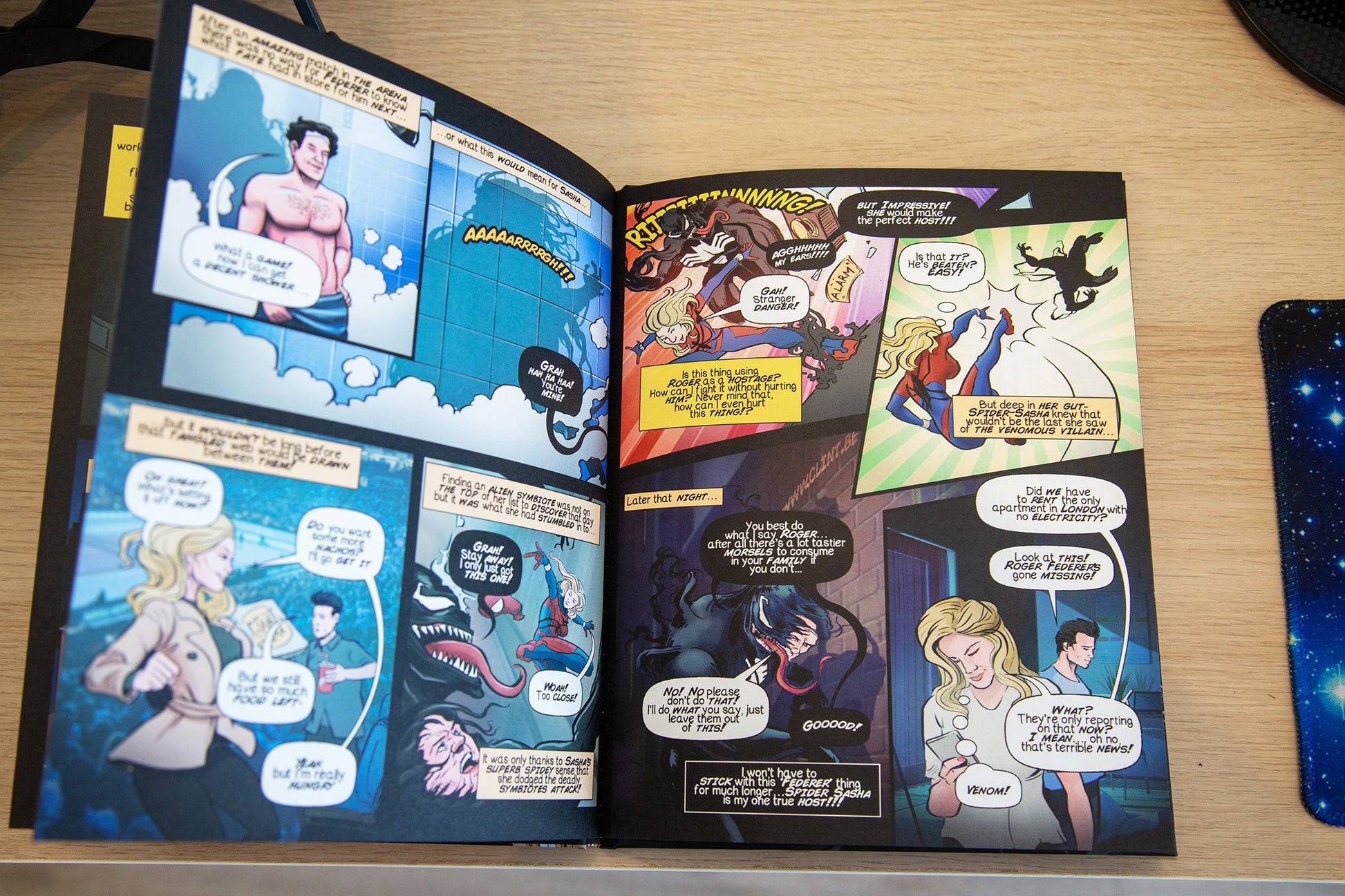 Personalized One Of A Kind Comic Book - Customized Cartoon Story - High Quality Luxury Gift - Make Me A Comic Ltd